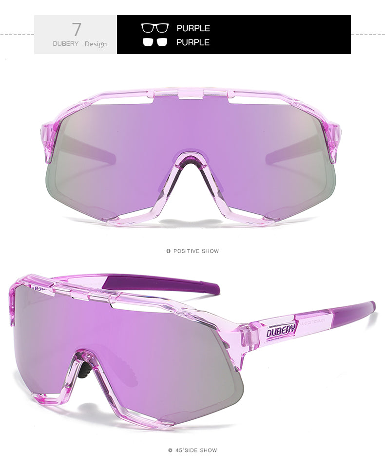 High Quality Men's Sports pink Sunglasses