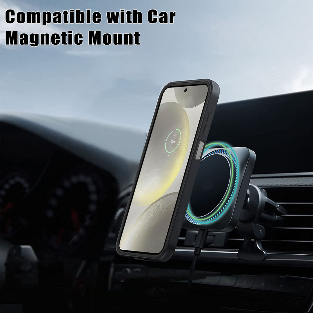 360° Full Protection Front & Back Phone Case for Samsung – Shockproof Transparent Cover