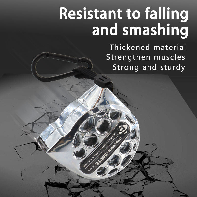 5M Hollow-Carved Stainless Steel Measuring Tape – Waterproof Tape Measure with Custom Logo