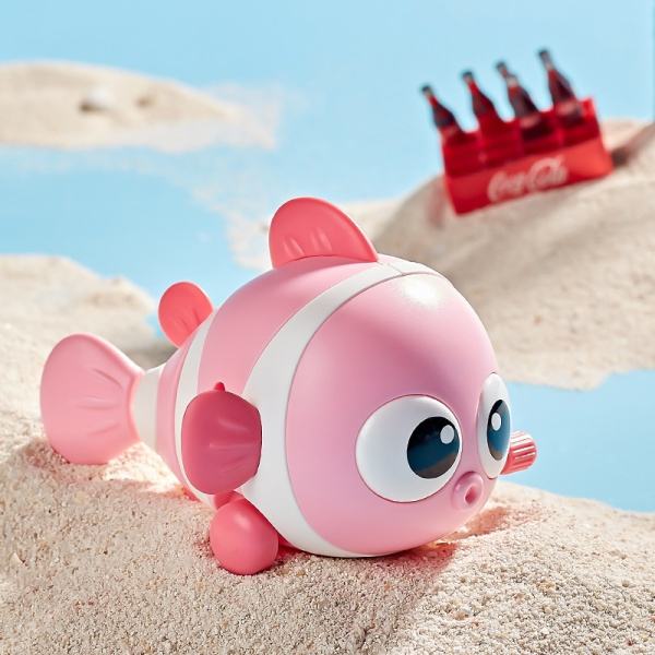 Cute Clown Fish Baby Toy – Interactive Educational Swing Fish