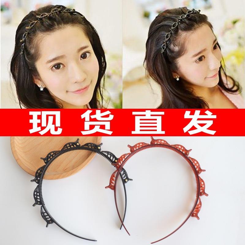 Fashion Hollow-Out Hairband for Women & Girls – Toothed Braided Hair Clip Accessory, Wholesale