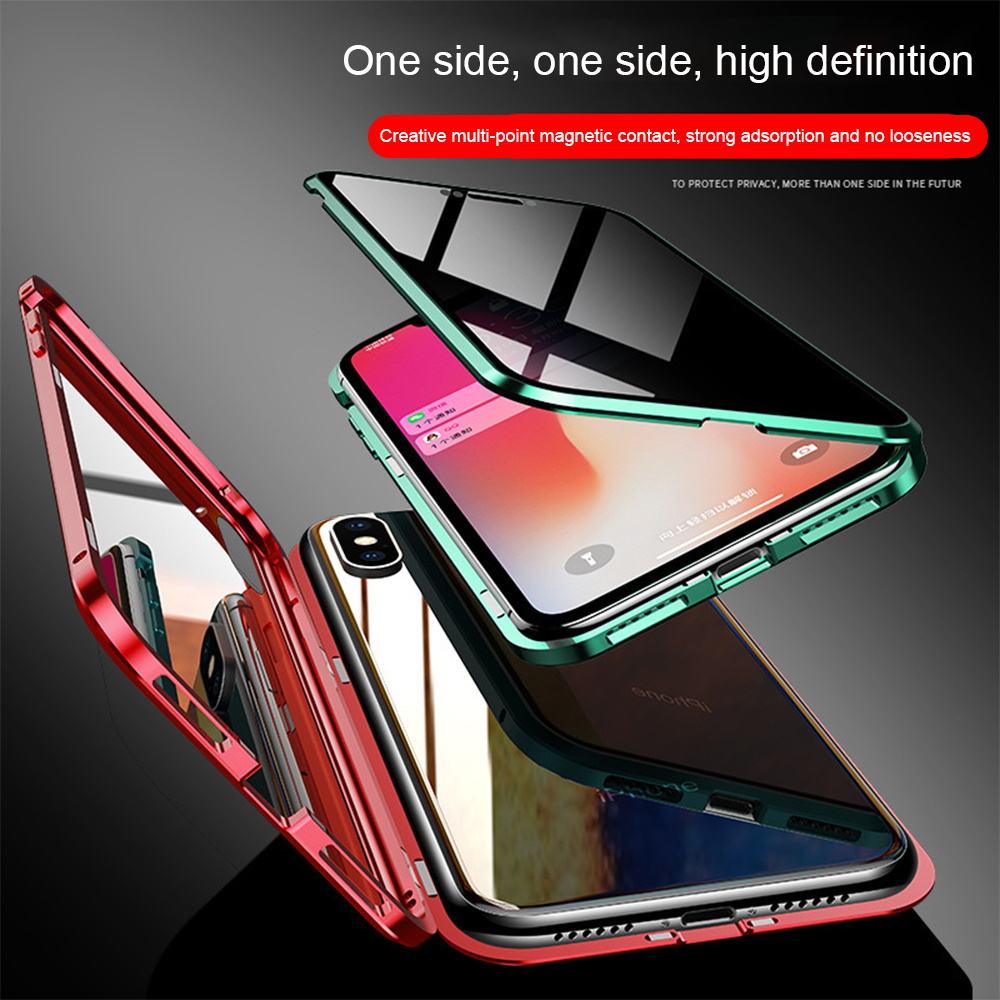 Iphone Eonline Anti-Peeping Metal Magnetic Case