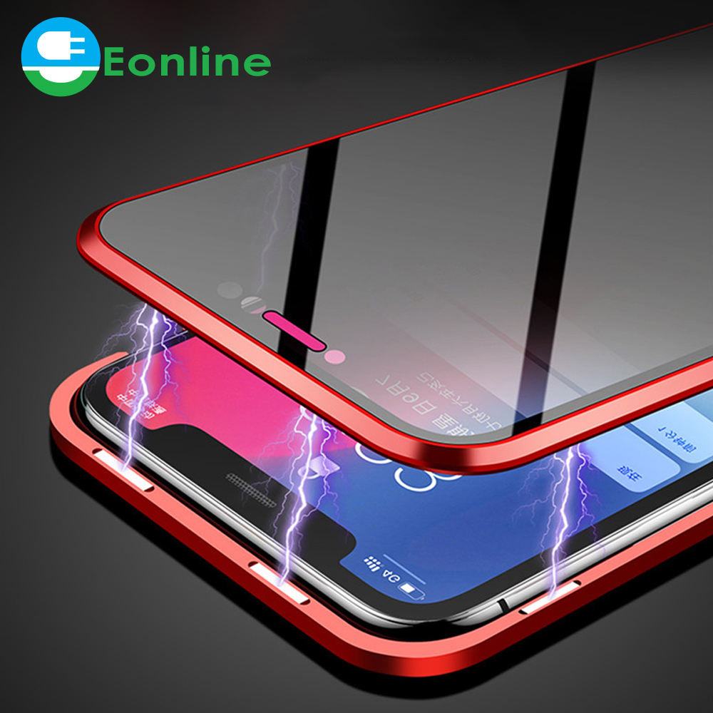 Iphone Eonline Anti-Peeping Metal Magnetic Case