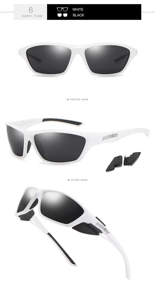 Dubery Polarized Sport Sunglasses – Outdoor Hiking Shades for Men
