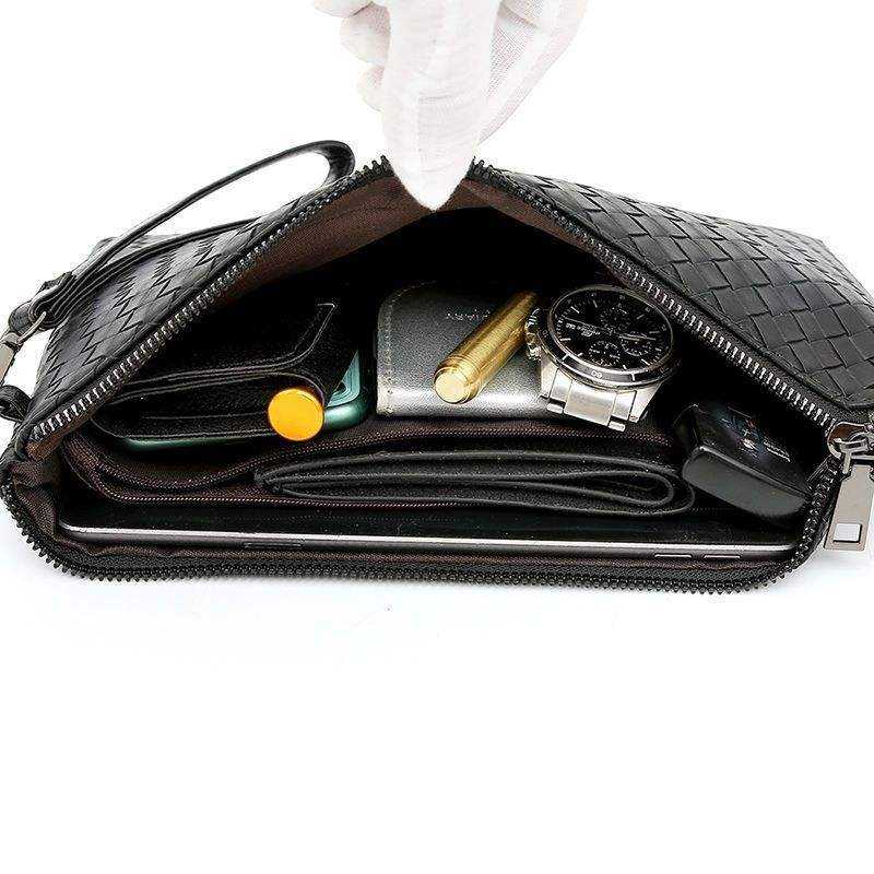 Luxury PU Leather Men’s Handbag