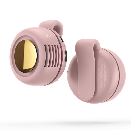 Portable Mini Clip Fan 360° Rotatable Cute Pocket Fan for Outdoor & Travel