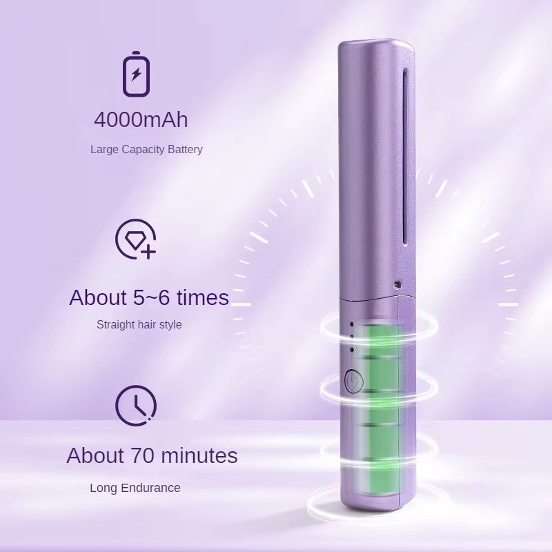 Wireless Hair Straightener & Curler