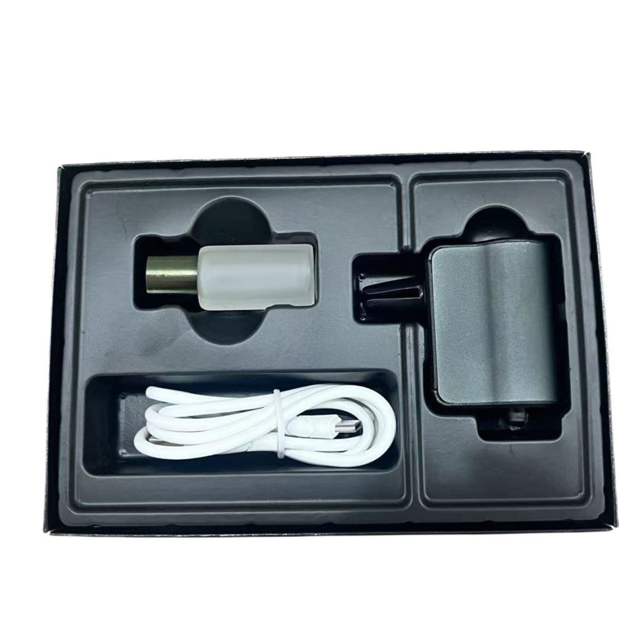 Mini Luxury Car Perfume Diffuser – Metal Vent Clip Air Freshener with Ambient LED Lighting & Essential Oils