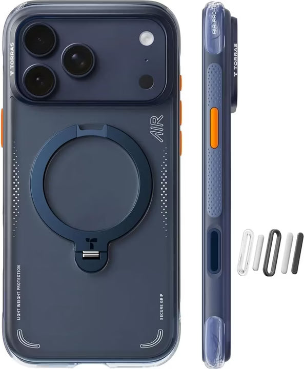 TORRAS Ostand Q3 Air Series Phone Case for iPhone 17