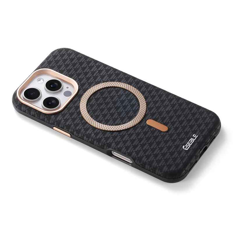 Luxury Leather Carbon Fiber Texture Phone Case For iPhone