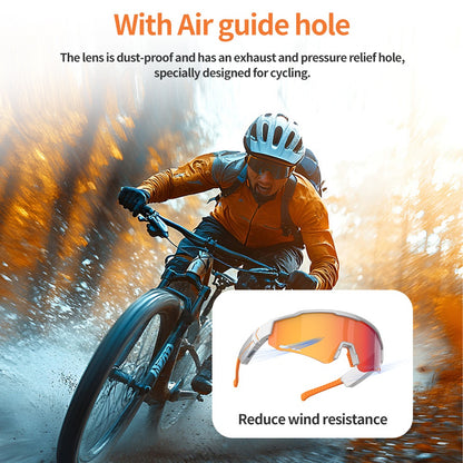 Smart Bluetooth Cycling Sunglasses – Music & Call Polarized Sports Glasses