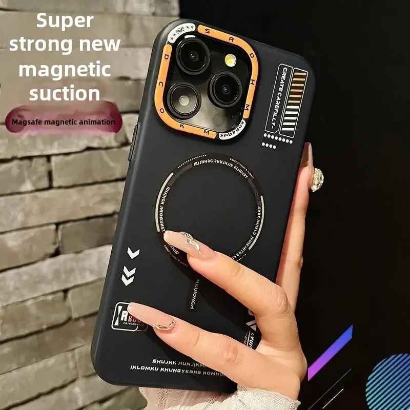 FrostMag Elite™ Matte Magnetic MagSafe Case with Metal Lens Frame & Buttons – For iPhone