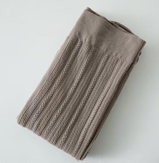 High Waist Velvet Pantyhose Leggings for Women – Striped Slim Jacquard Fashion Tights