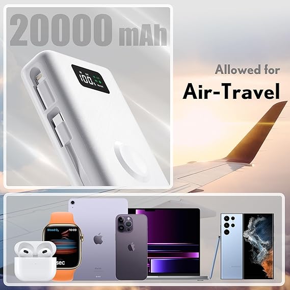PZOZ 20000mAh Fast Charge Power Bank