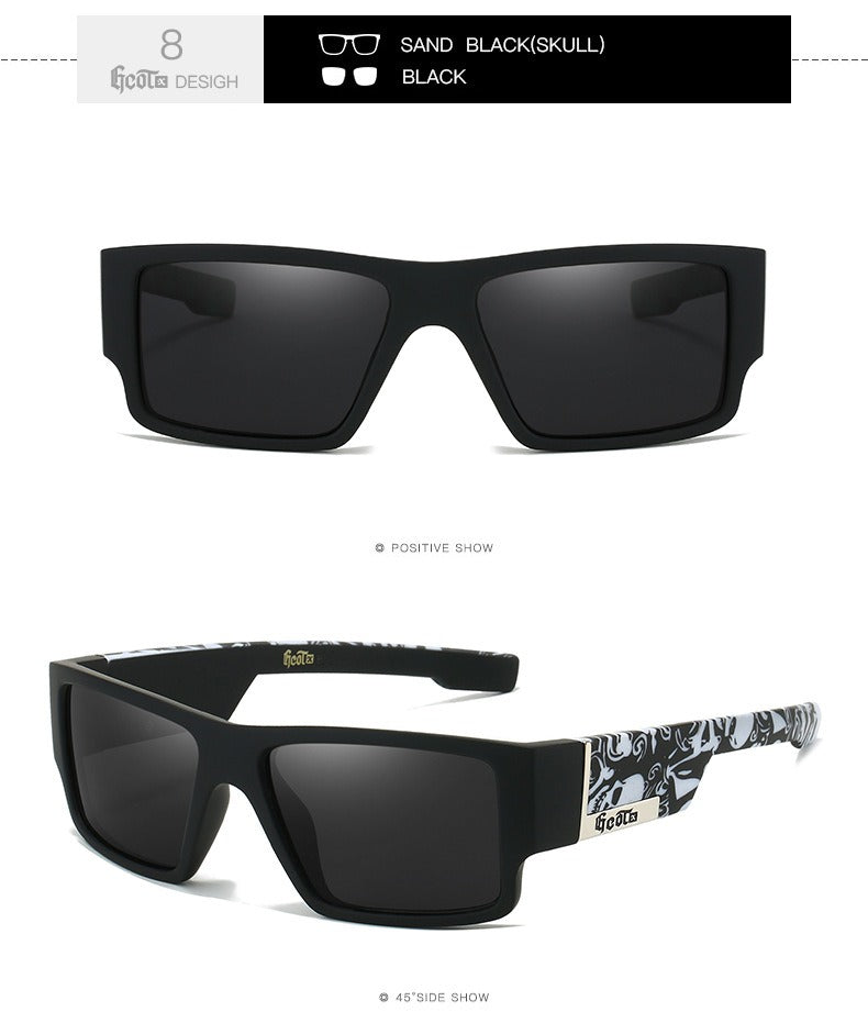 Vintage Luxury Polarized Sunglasses PC Frame Outdoor Sport Driving Eyewear Hot Selling Men Wholesales Sun Glasses