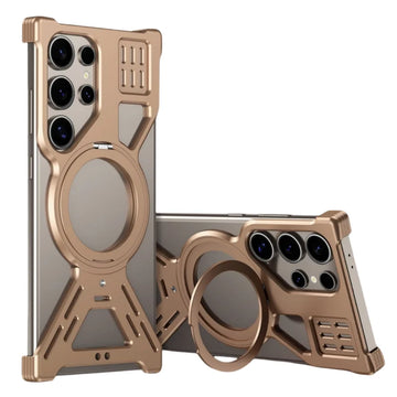 Aluminum Metal Frameless Heat Dissipation Magnetic Phone Case