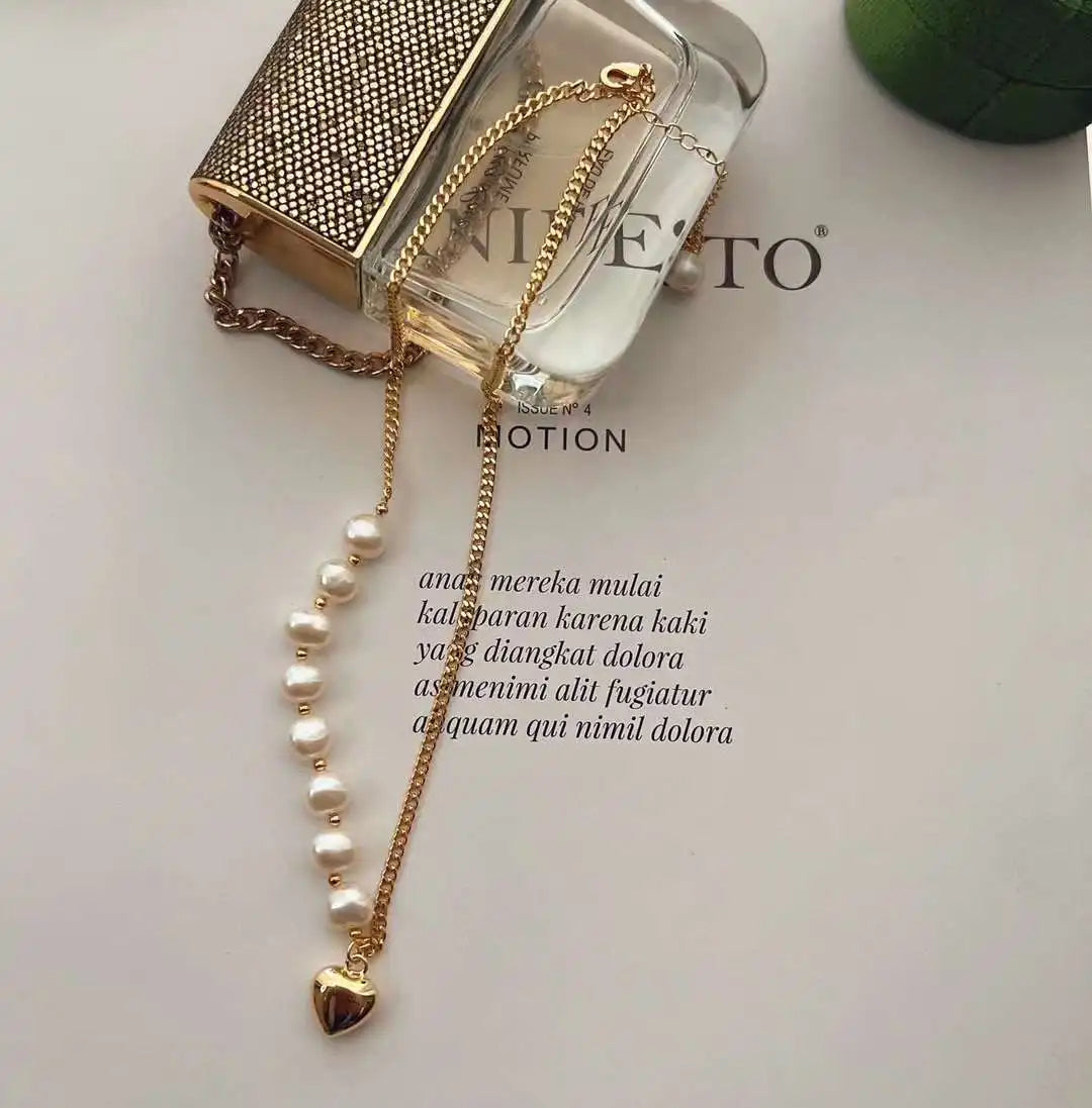 Luxury Baroque Pearl Necklace - 7-8MM Pearls
