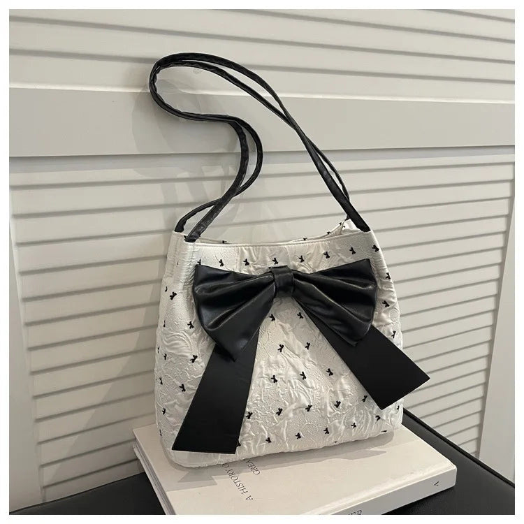 Korean-style Commuting Chic Medium Large-capacity Butterfly Bow Tie