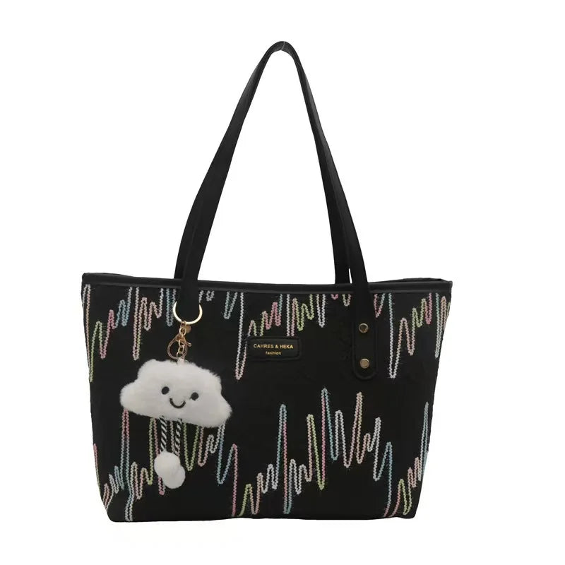 Fashion Ladies Large Capacity Handbags High Quality Shoulder Bags