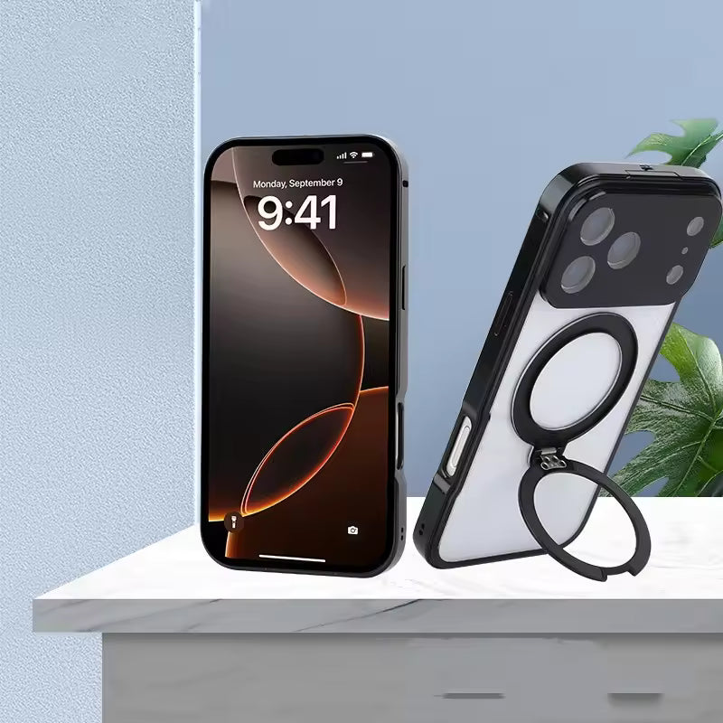 Premium Magnetic Stand Phone Case for iPhone