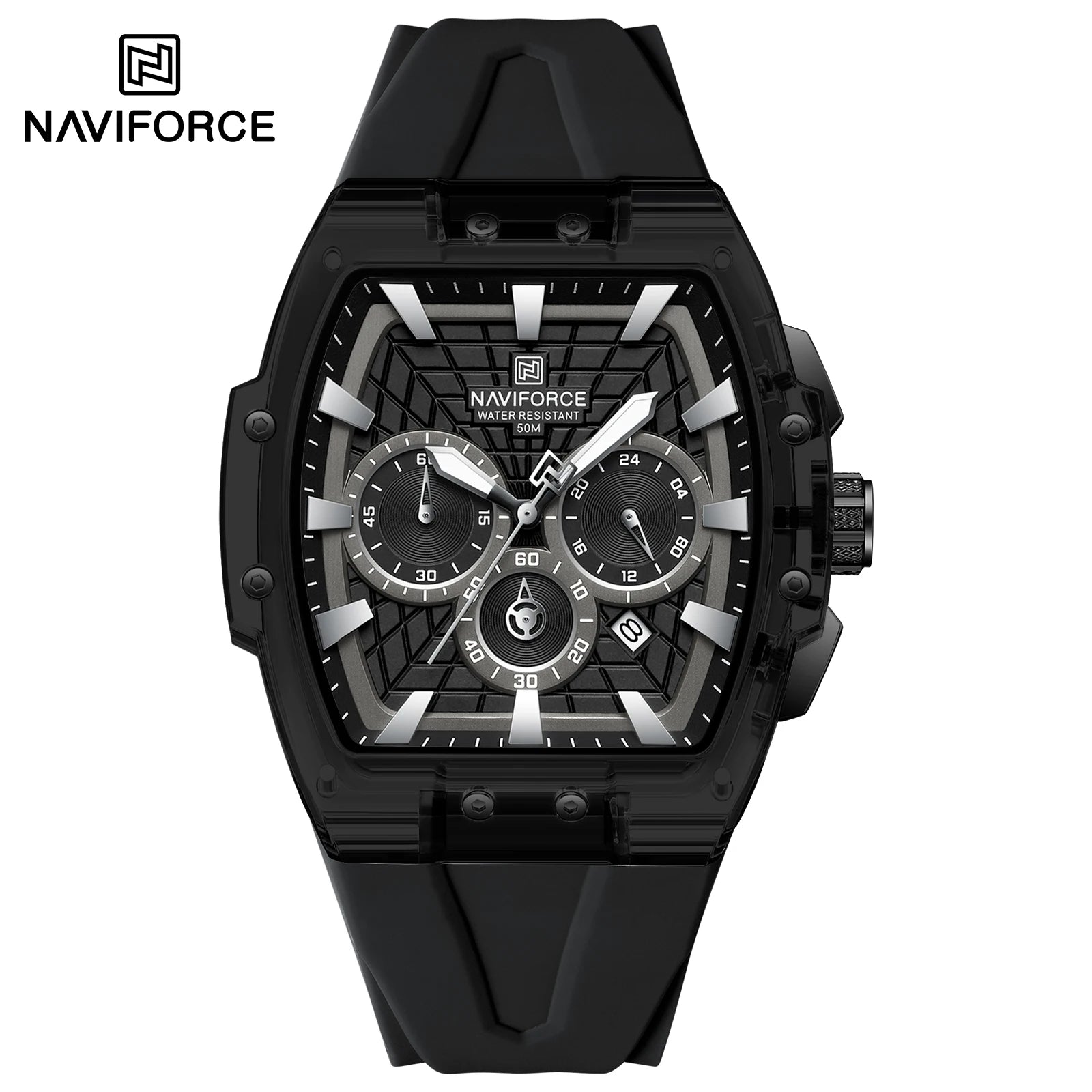NAVIFORCE 6113 Men's Chronograph Watch, Waterproof