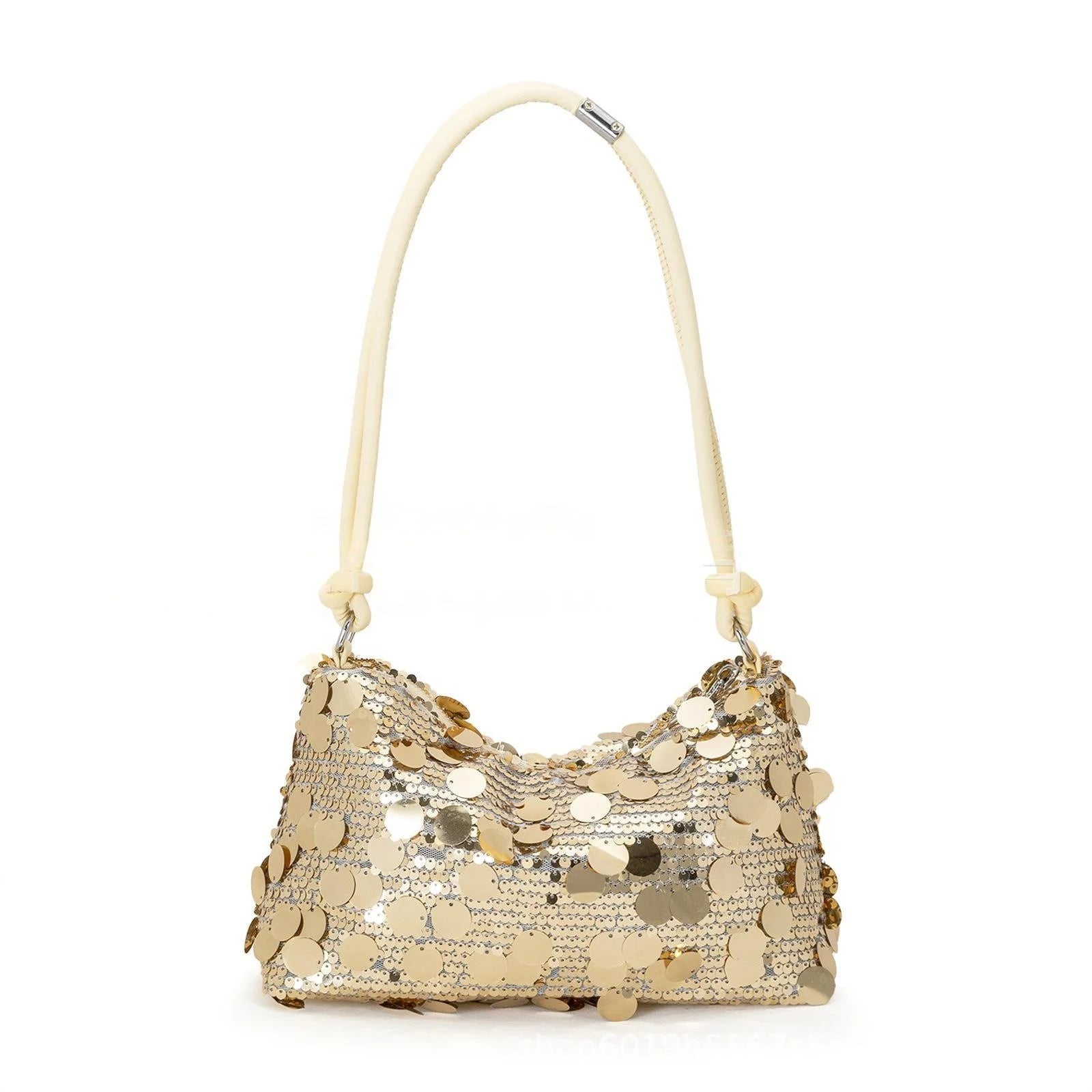 Vintage Lady Zipper Fashion Sequined Single Handle