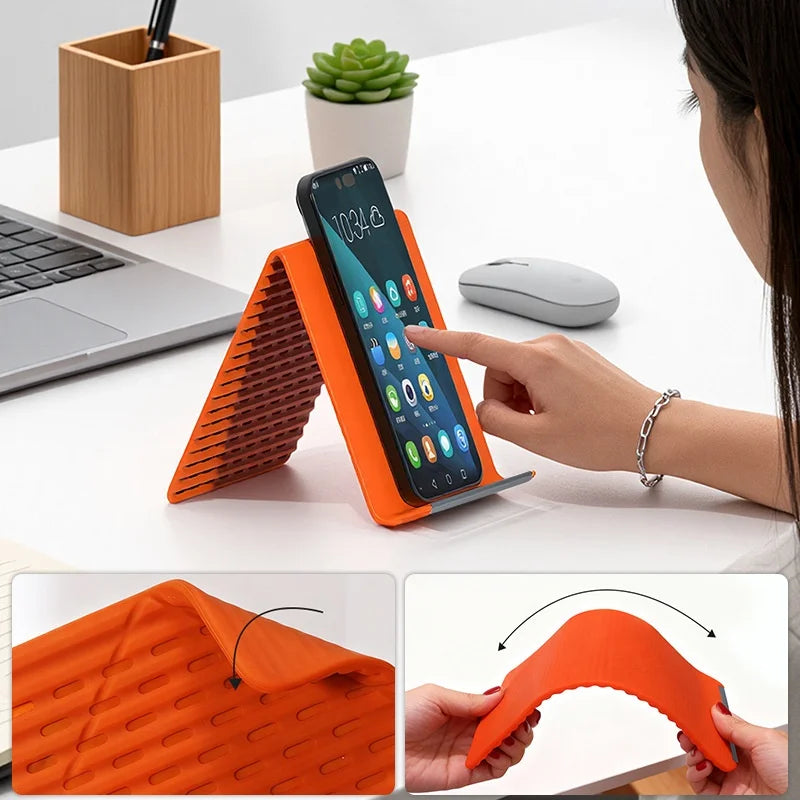 Flexible Silicone Mobile & Tablet Holder