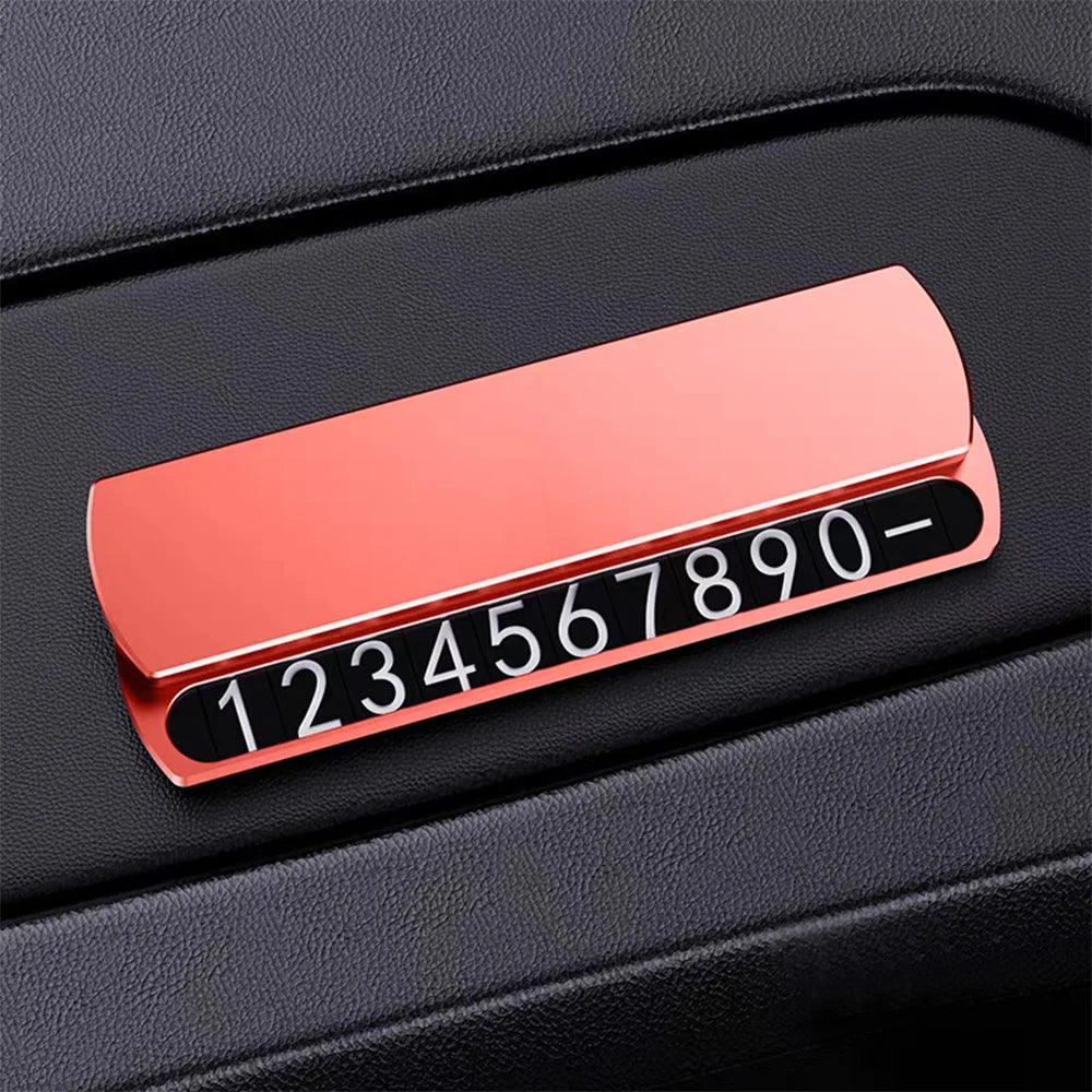 Universal Car Parking Phone Number Plate