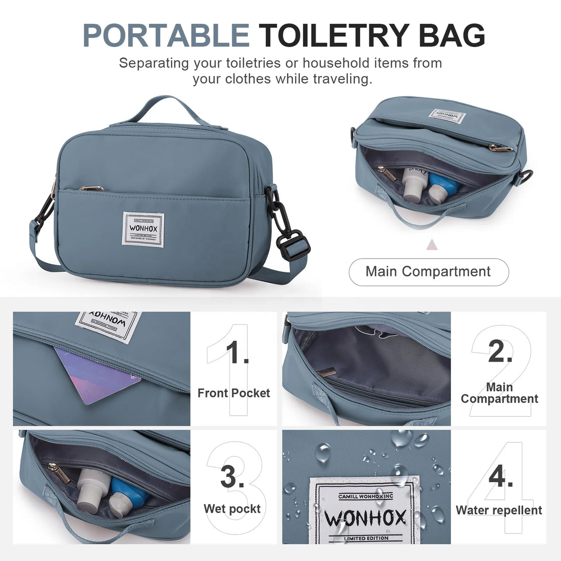 Women's Weekender Duffel with Shoe & Toiletry Bag