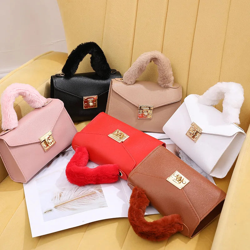 Bulong New Style Fashion Ladies Handbags Solid Color Plain