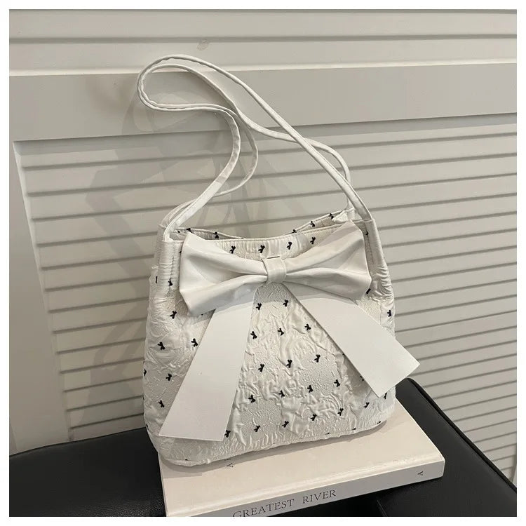 Korean-style Commuting Chic Medium Large-capacity Butterfly Bow Tie