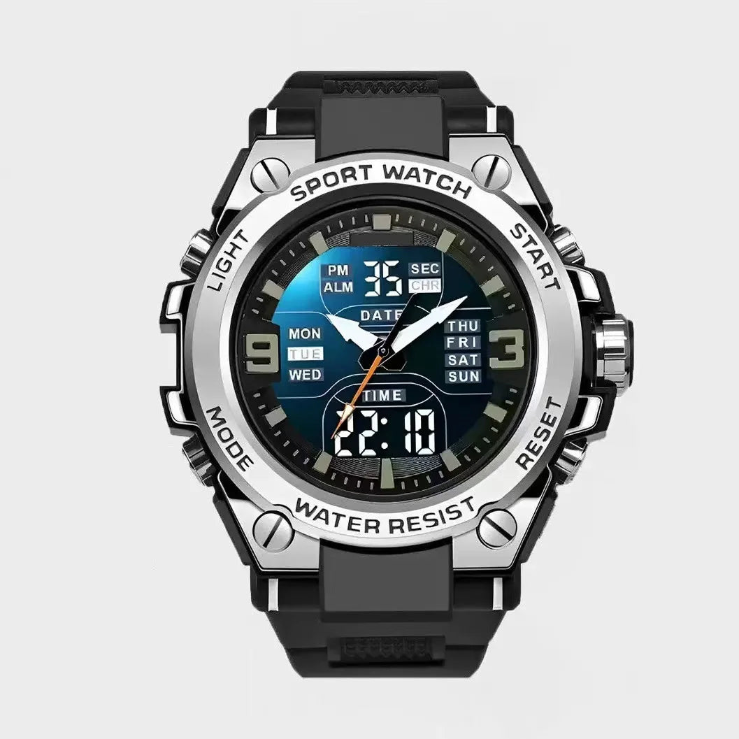 Men's Sport Watch with Colorful Dual Display