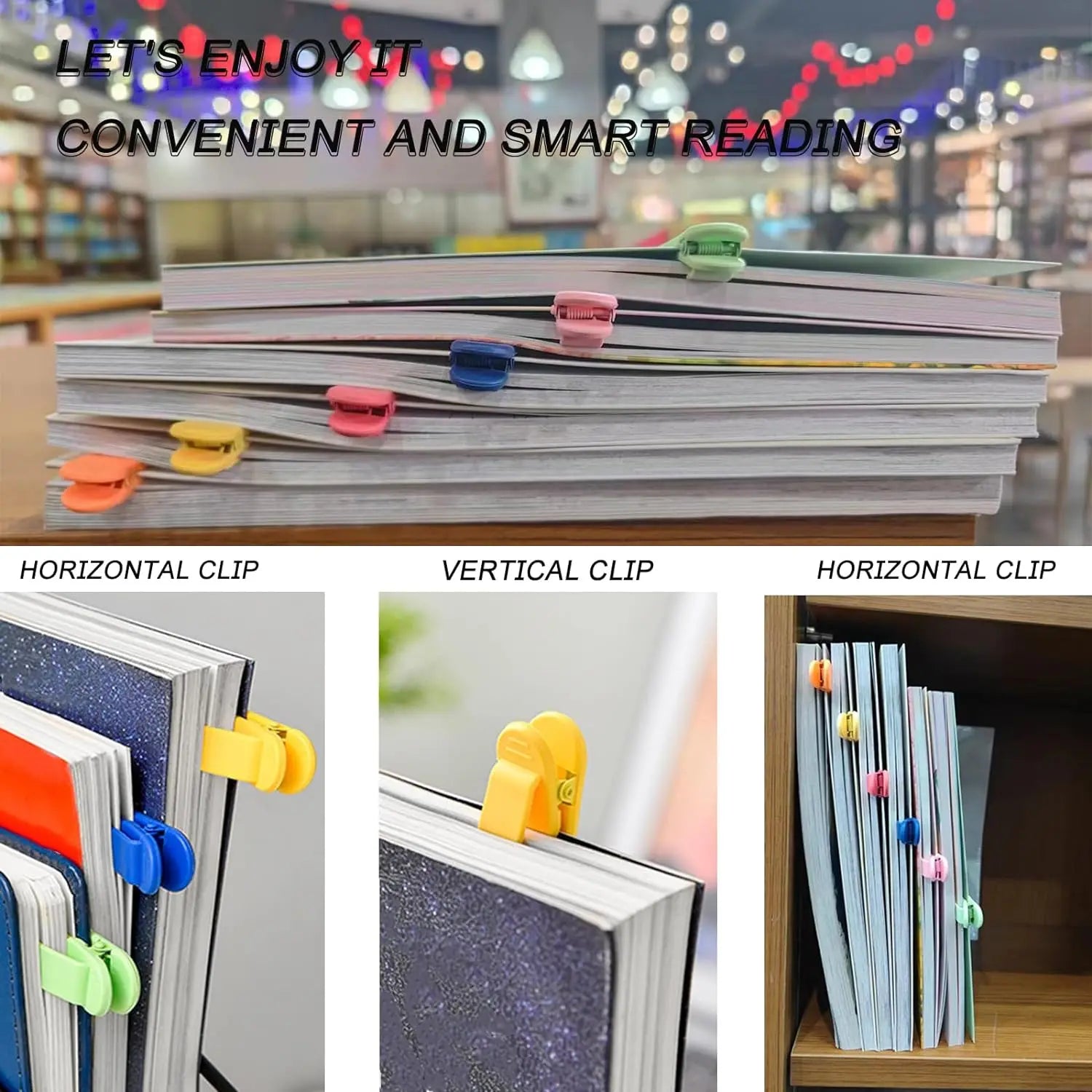 2026 3pcs/set Silicone Smart Bookmark Book Accessories for Reading
