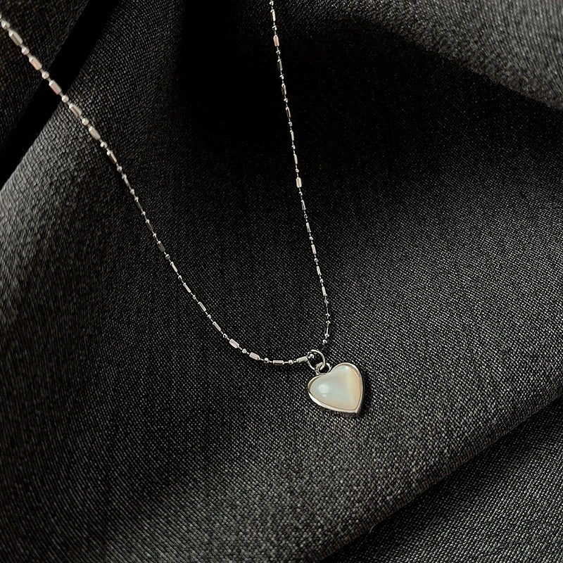 Sterling Silver Love Necklace - Summer Luxury