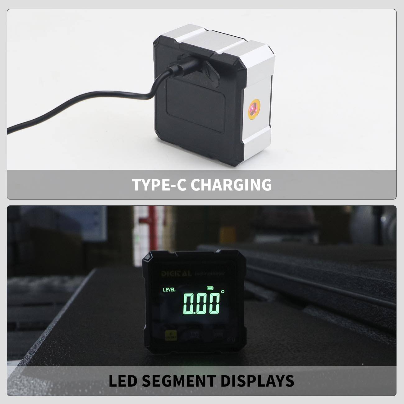 SHAHE Digital Laser Angle Finder