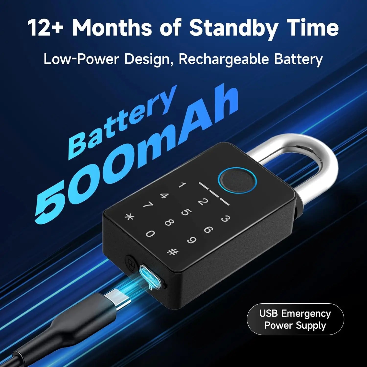 SafetyTuya Smart Locker Lock Password Combination Code Number Key