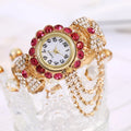 Women's Quartz Watch with Fashion Alloy Bracelet