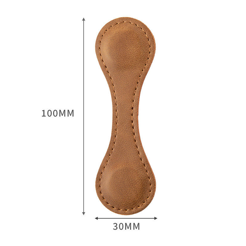 LeatherMark Premium Magnetic Bookmark – Genuine Cowhide Clip Bookmark