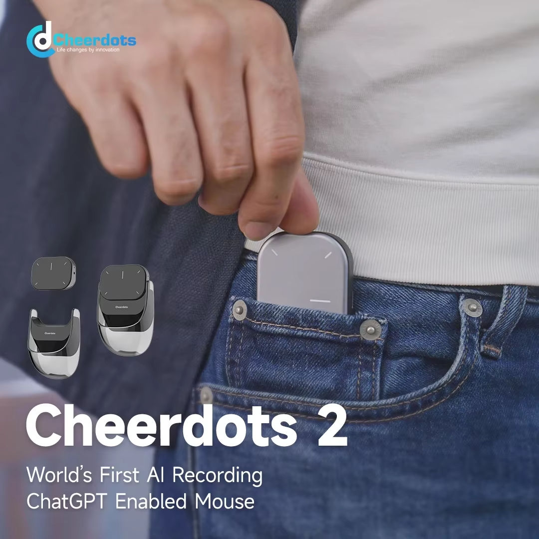 Wireless Air Mouse with Touchpad – Detachable Pocket-Sized Smart Controller