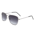 Retro Square Sunglasses UV400 Blue Black for Men & Women