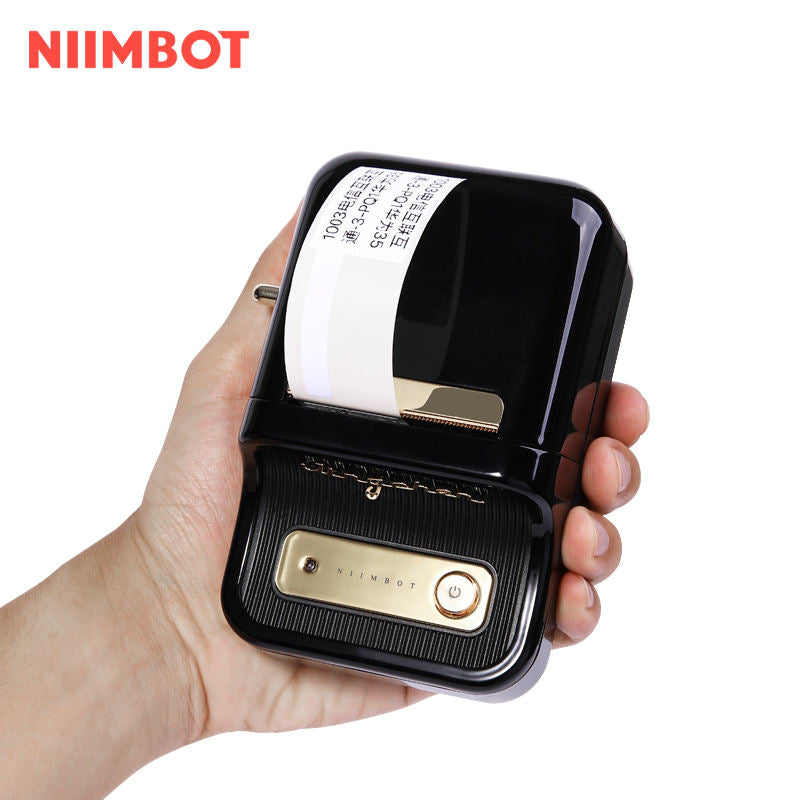 NiiMbot High-Resolution Label Printer – Portable Label Sticker Machine for Packaging Labels
