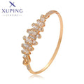 Xuping 18K Gold Plated CZ Bangle Bracelet
