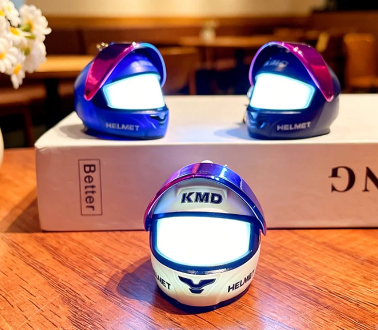 Wholesale New Arrival Colorful Glowing Mini Motorcycle Helmet