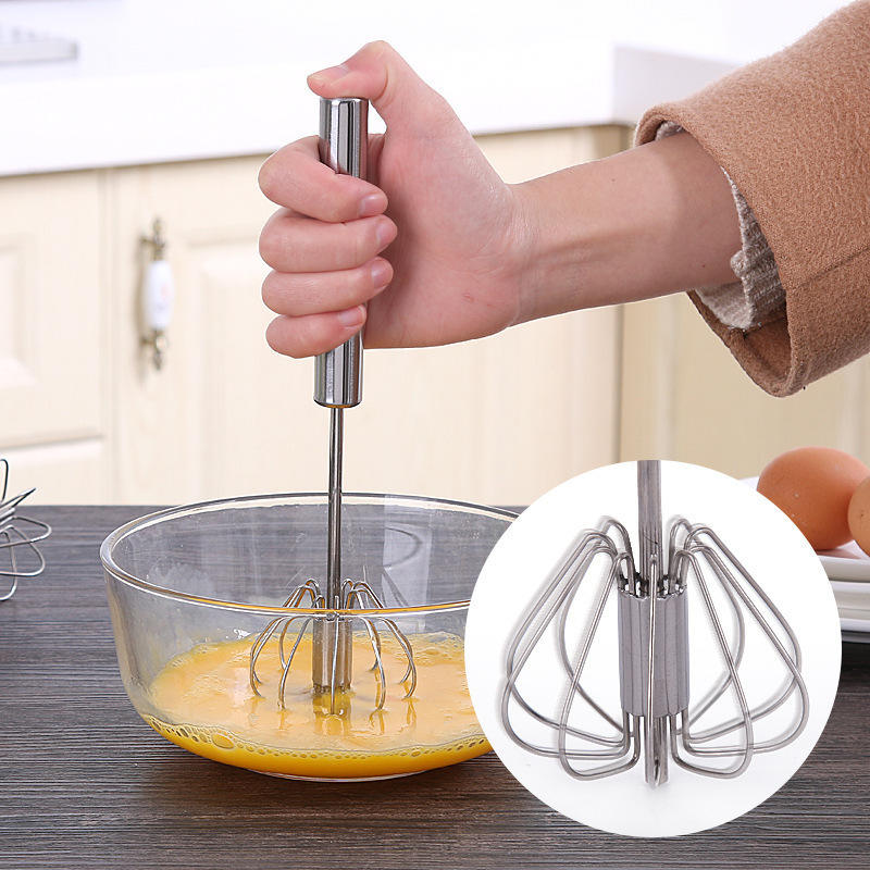 2025 Best Seller Stainless Steel Egg Whisk with Durable Handle – Kitchen Mixer Tool