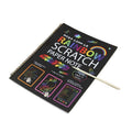 Creative Spiral Rainbow Scratch Art Notebook – DIY Graffiti Magic Paper Book