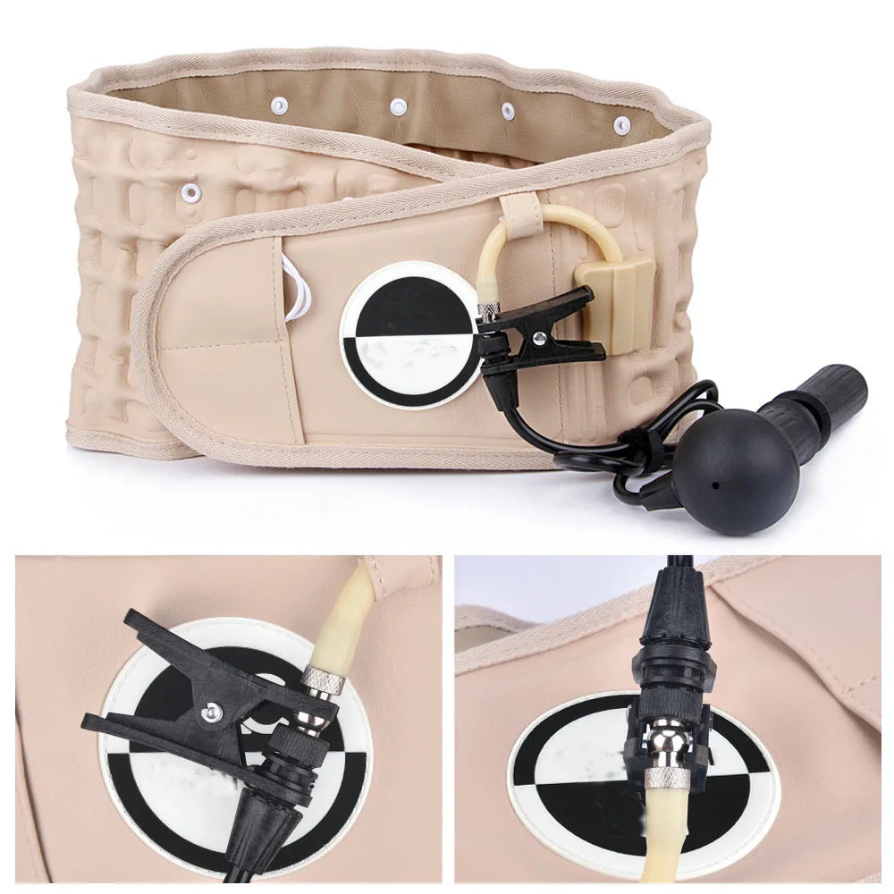 Durable PU Inflatable Back Decompression Belt