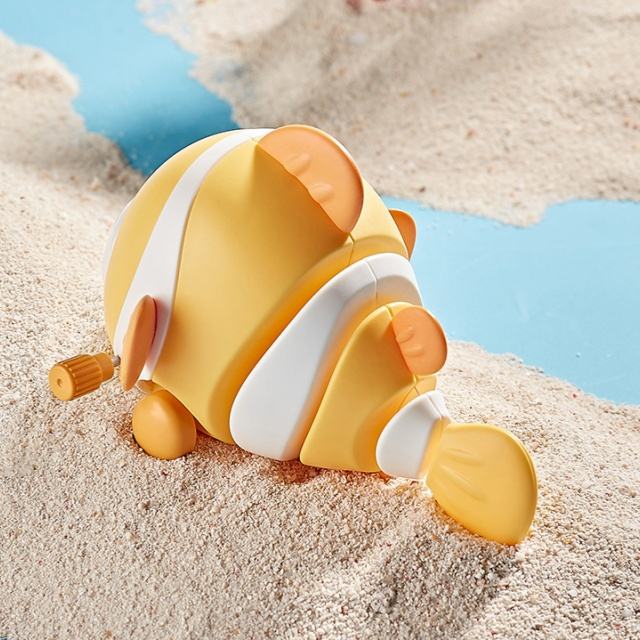 Cute Clown Fish Baby Toy – Interactive Educational Swing Fish