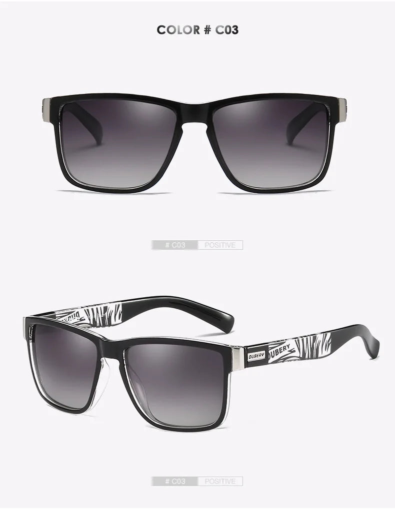 DUBERY Polarized Fishing Sunglasses for Men