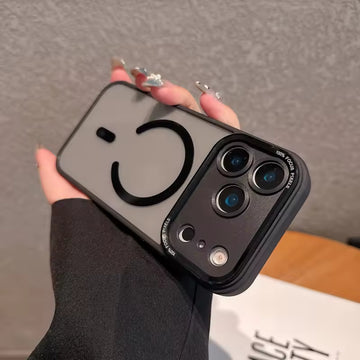 Magnetic Transparent Shockproof Case for iPhone