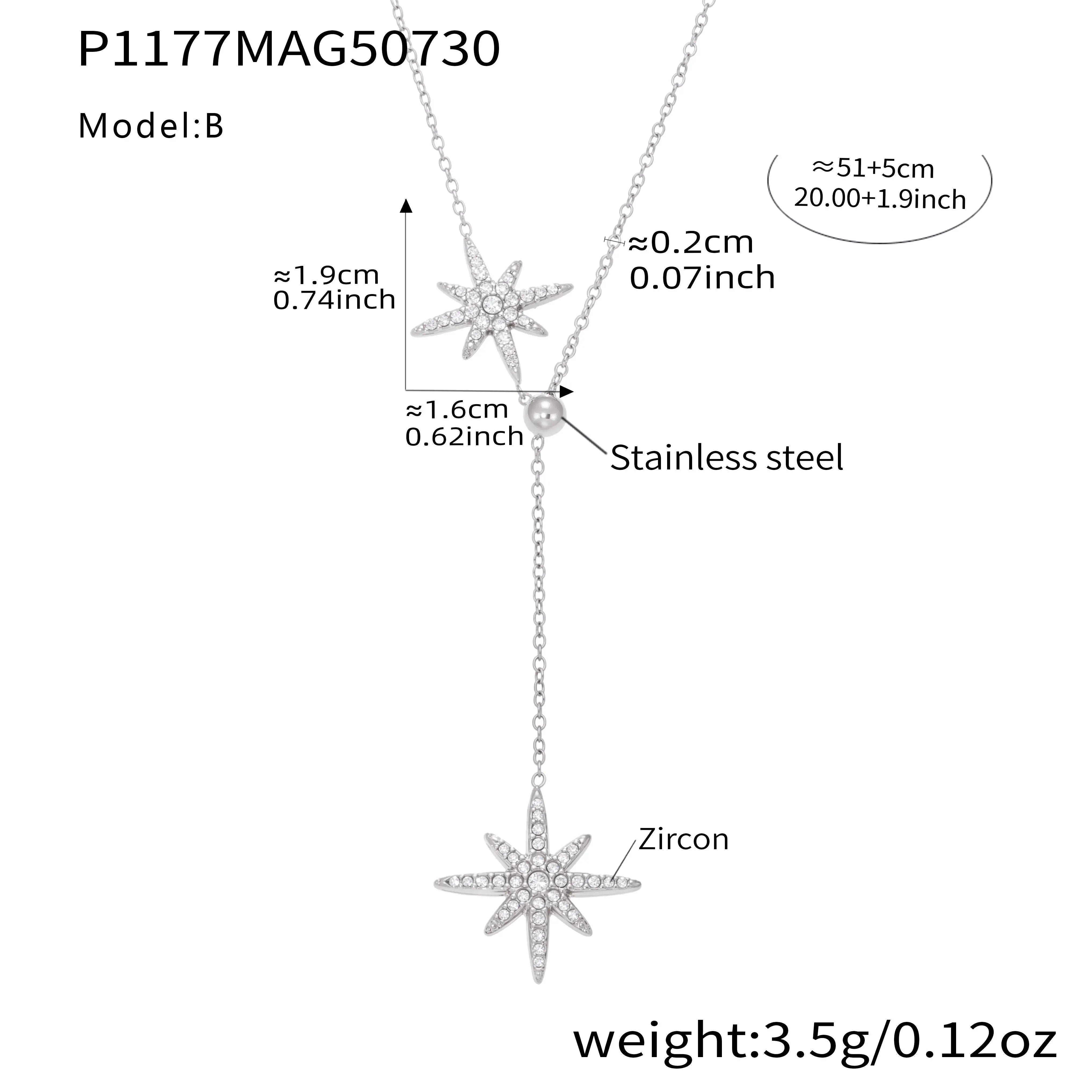 Gold Plated Zircon Y Lariat Necklace